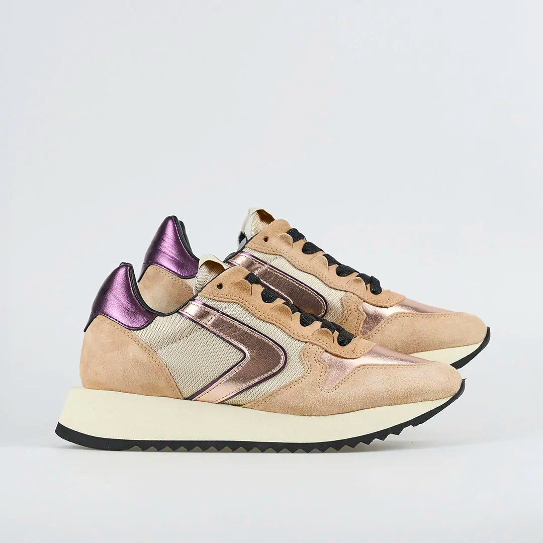 Valsport | Baskets 'Magic Run' | Suède Rose