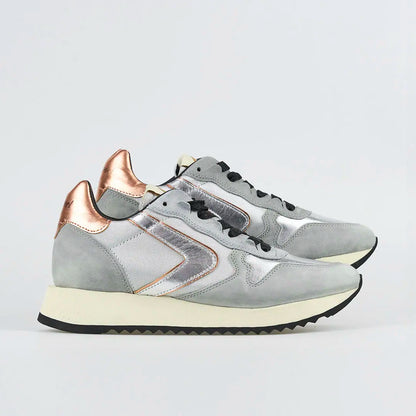 Valsport | Baskets 'Magic Run' | Suède Argent