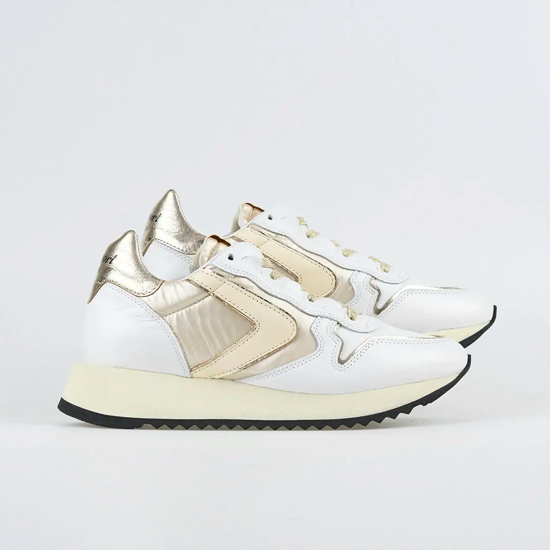 Valsport | Baskets 'Magic Run' | Suède Blanc