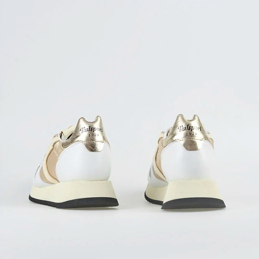 Valsport | Baskets 'Magic Run' | Suède Blanc