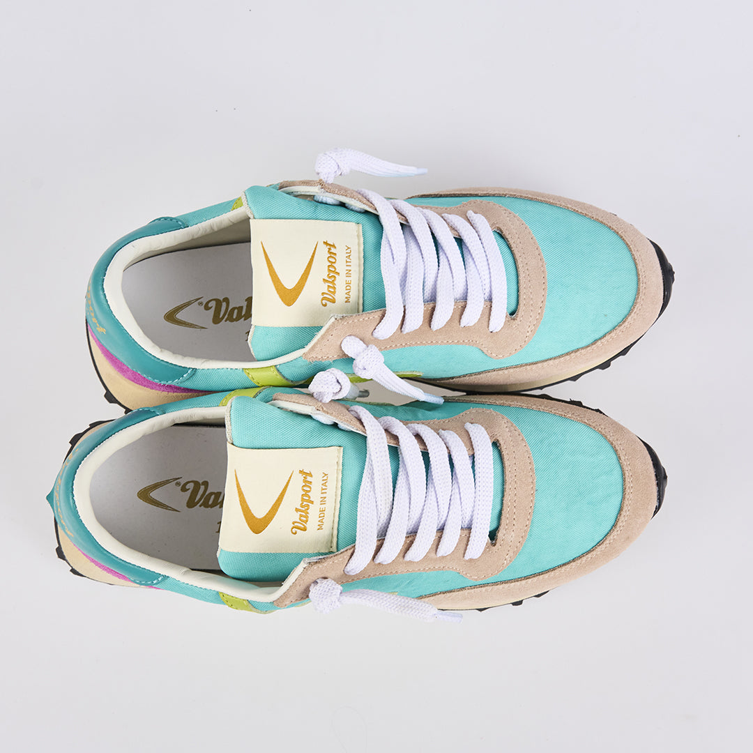 Valsport | Basket "START" héritage nylon vintage - Bleu