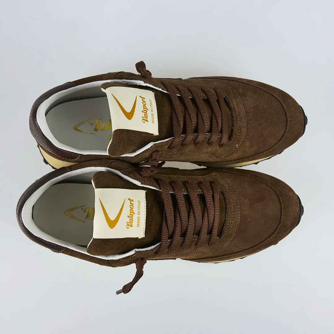 Valsport | Baskets en daim « Start City »  - Brun foncé 2751