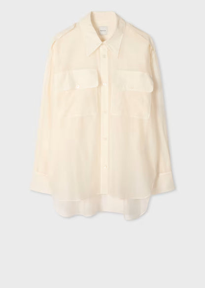 Paul Smith | Chemise "Organza"  | Creme