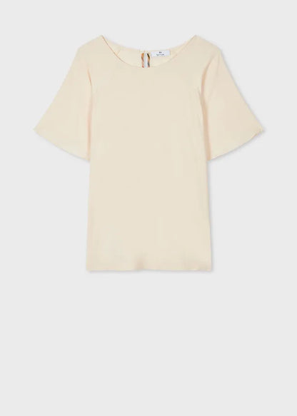 Paul smith | Top mélange de soie - Crème