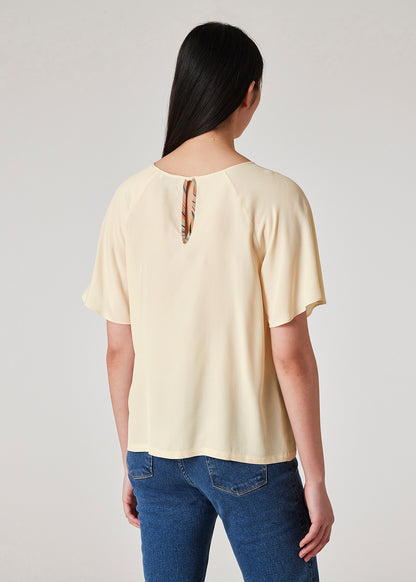 Paul smith | Top mélange de soie - Crème