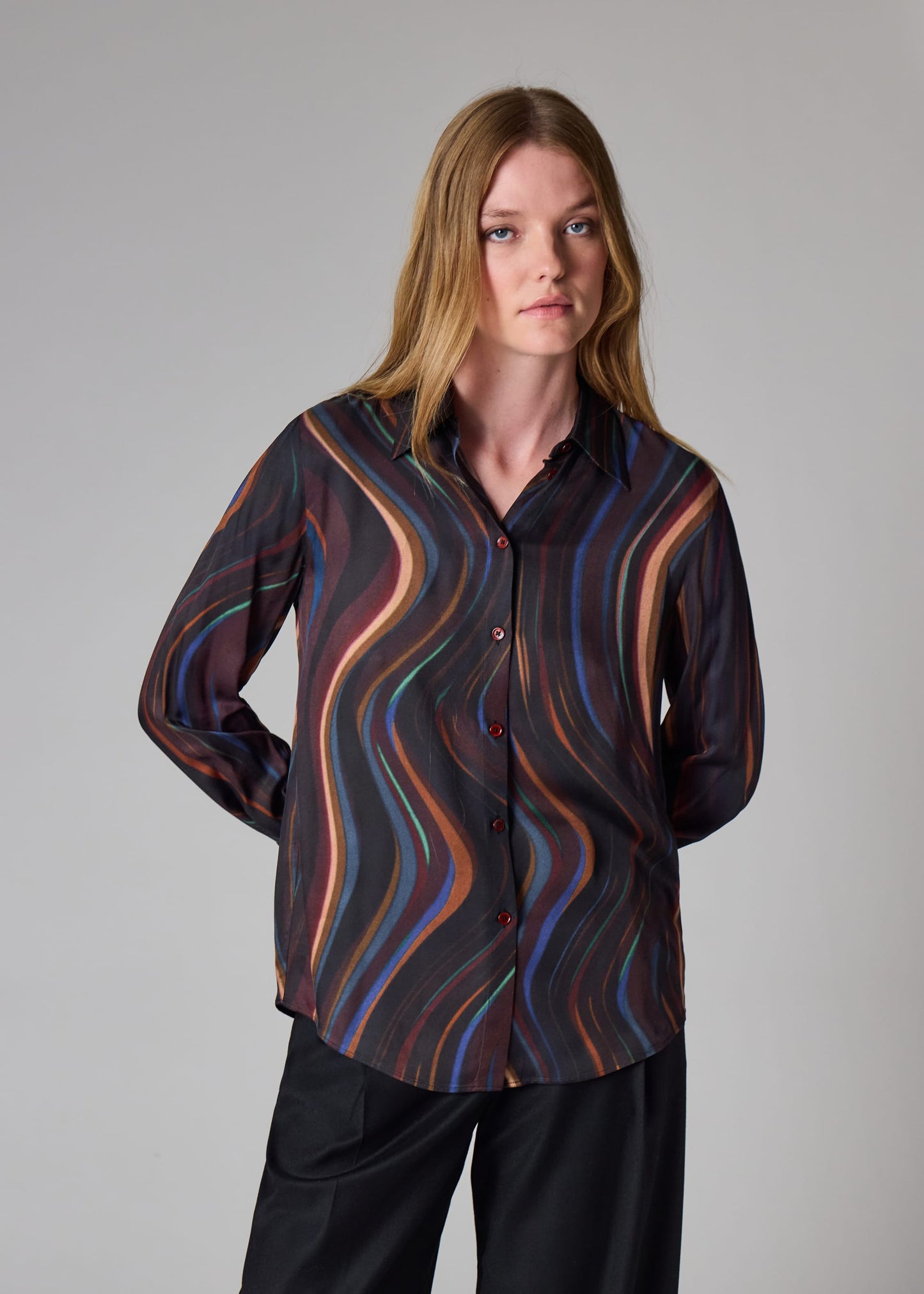 Paul smith | La chemise en viscose « Midnight Swirl » - Coloré