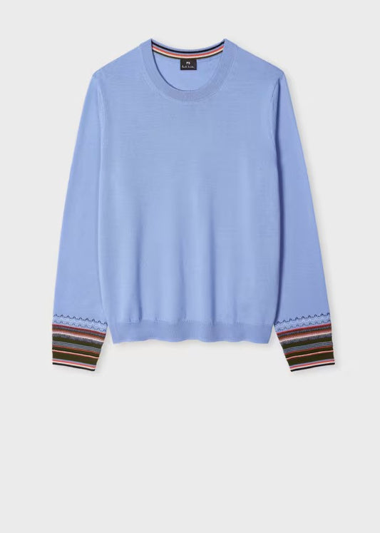 Paul smith | Pull en laine de merino - Bleu