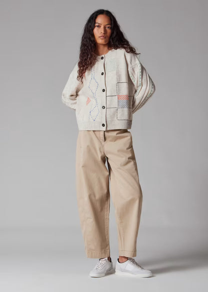 Paul smith | Cardigan patchwork en laine mélangée- Beige