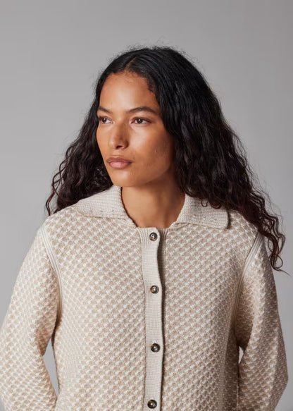 Paul smith | Cardigan géométrique en laine mélangée - Crème