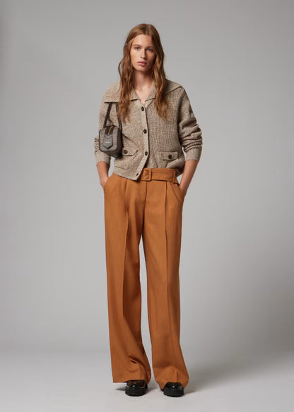 Paul smith | Cardigan châle en maille marl - Crème