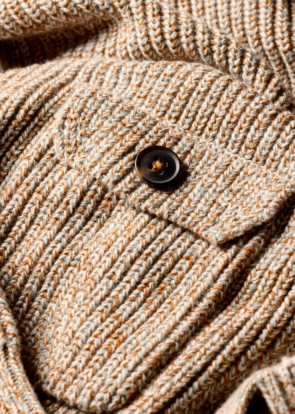 Paul smith | Cardigan châle en maille marl - Crème