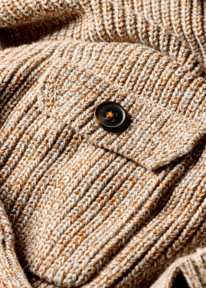 Paul smith | Cardigan châle en maille marl - Crème