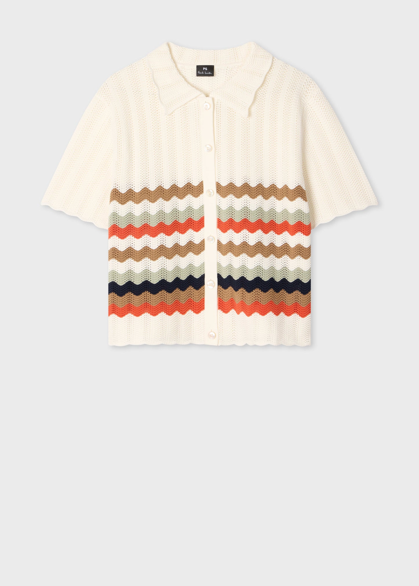 Paul Smith | Chemise à manches courtes en tricot | Multi