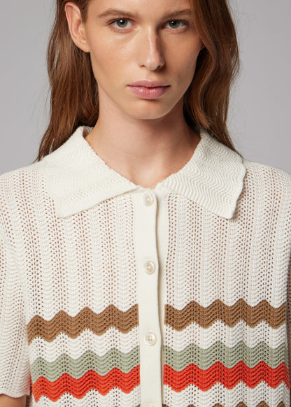 Paul Smith | Chemise à manches courtes en tricot | Multi