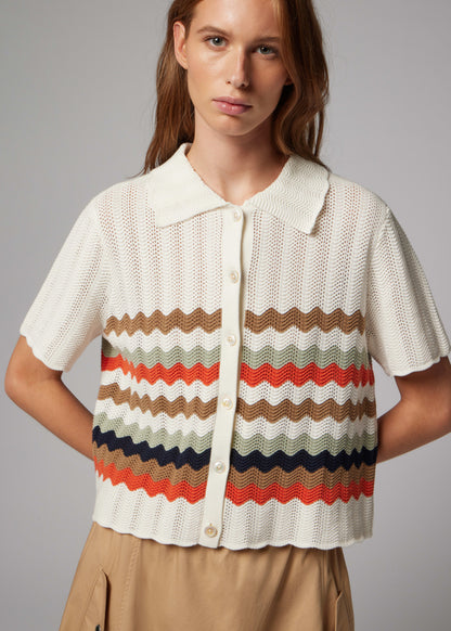 Paul Smith | Chemise à manches courtes en tricot | Multi