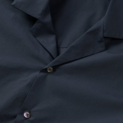 WAHTS | Chemise à col ouvert "WEBB" - Bleu marine