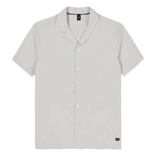 WAHTS | Chemise à col ouvert "WEBB" - Gris clair