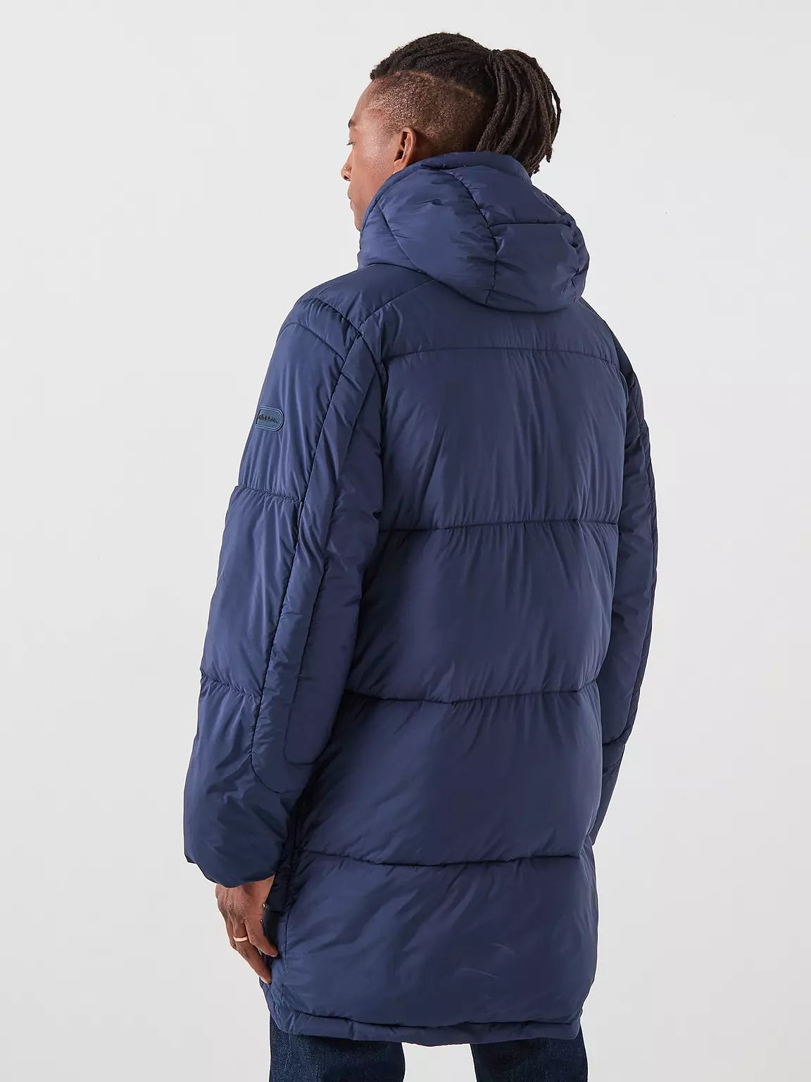 Paul Smith | Parka à capuche en fibre de duvet -  bleu foncé