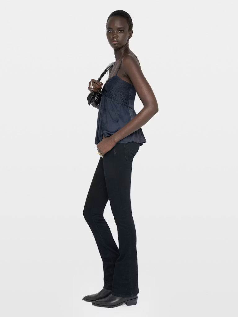 Zadig&Voltaire | Camisole "Cippie Satin"- Marine