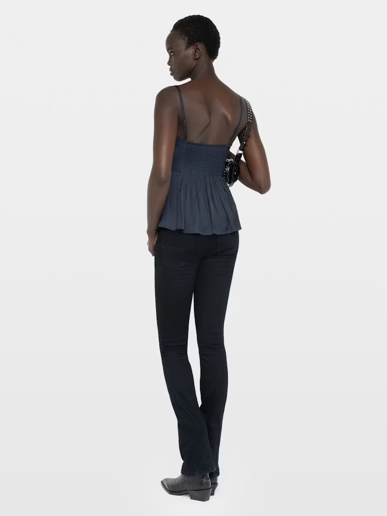 Zadig&Voltaire | Camisole "Cippie Satin"- Marine