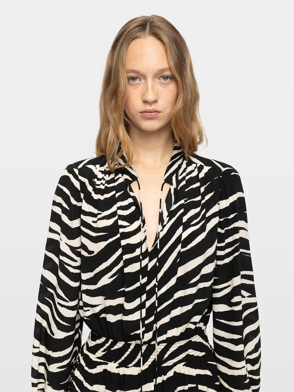 Zadig&Voltaire | Robe 'Rayados' | Zèbre