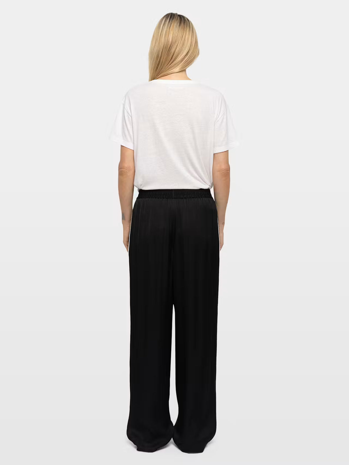 Zadig&Voltaire | Pantalon 'Pin' | Noir satiné