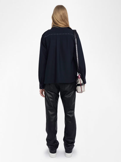 Zadig & Voltaire | Chemise "Taskam" - Bleu Marine