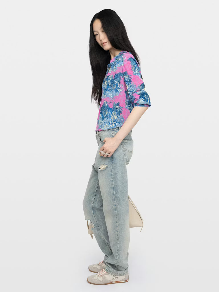 Zadig&Voltaire | Blouse "Tink"- Rose