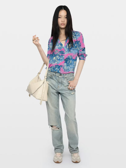 Zadig&Voltaire | Blouse "Tink"- Rose