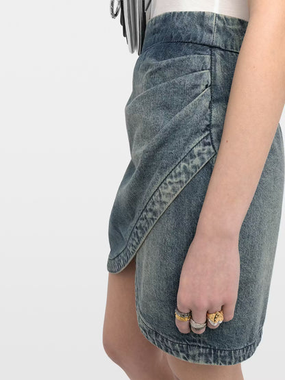 Zadig&Voltaire | Jupe en denim "Julipe"- Bleu moyen