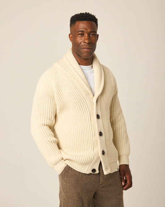 Peregrine | Cardigan '' Wilkinson '' - Beige