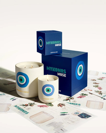 Assouline | Bougie parfumée XL ''Mykonos Muse ''