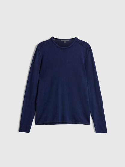 John Varvatos | Pull à col rond "Walter" - Bleu marine