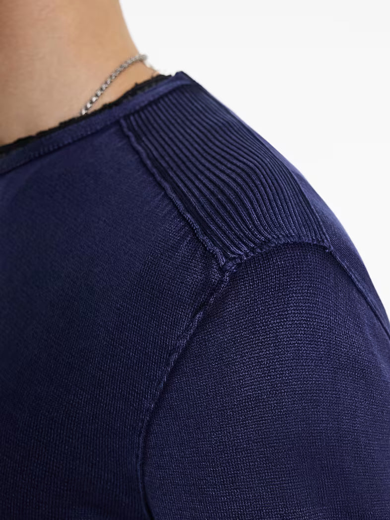 John Varvatos | Pull à col rond "Walter" - Bleu marine