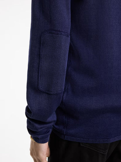 John Varvatos | Pull à col rond "Walter" - Bleu marine