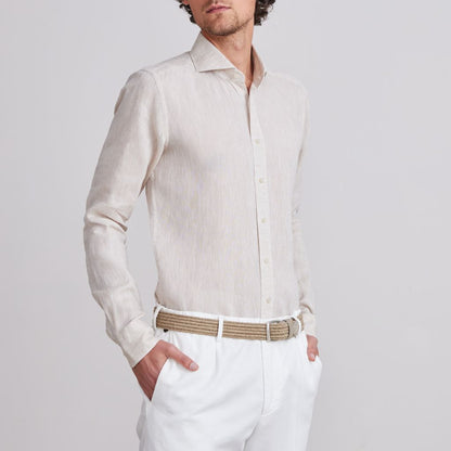 Emanuel Berg | Chemise en lin ''Havard'' - Beige