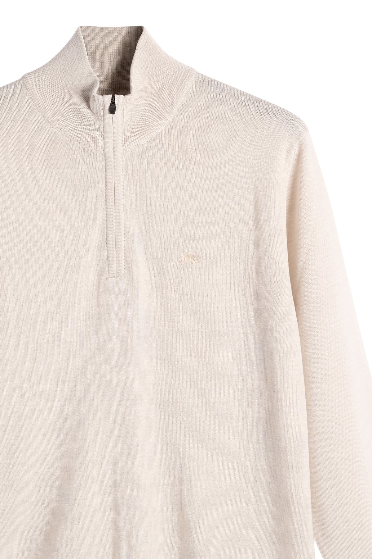 J.Lindeberg |  Pull Kiyan à demi-zip - Moonbeam Melange