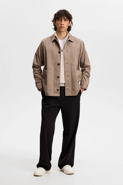 J.Lindeberg |  Pull Kiyan à demi-zip - Moonbeam Melange