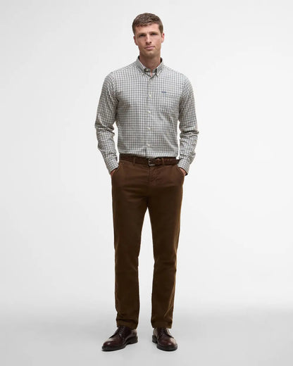 Barbour | Chemise à carreaux "Padshaw" - Bleu/beige