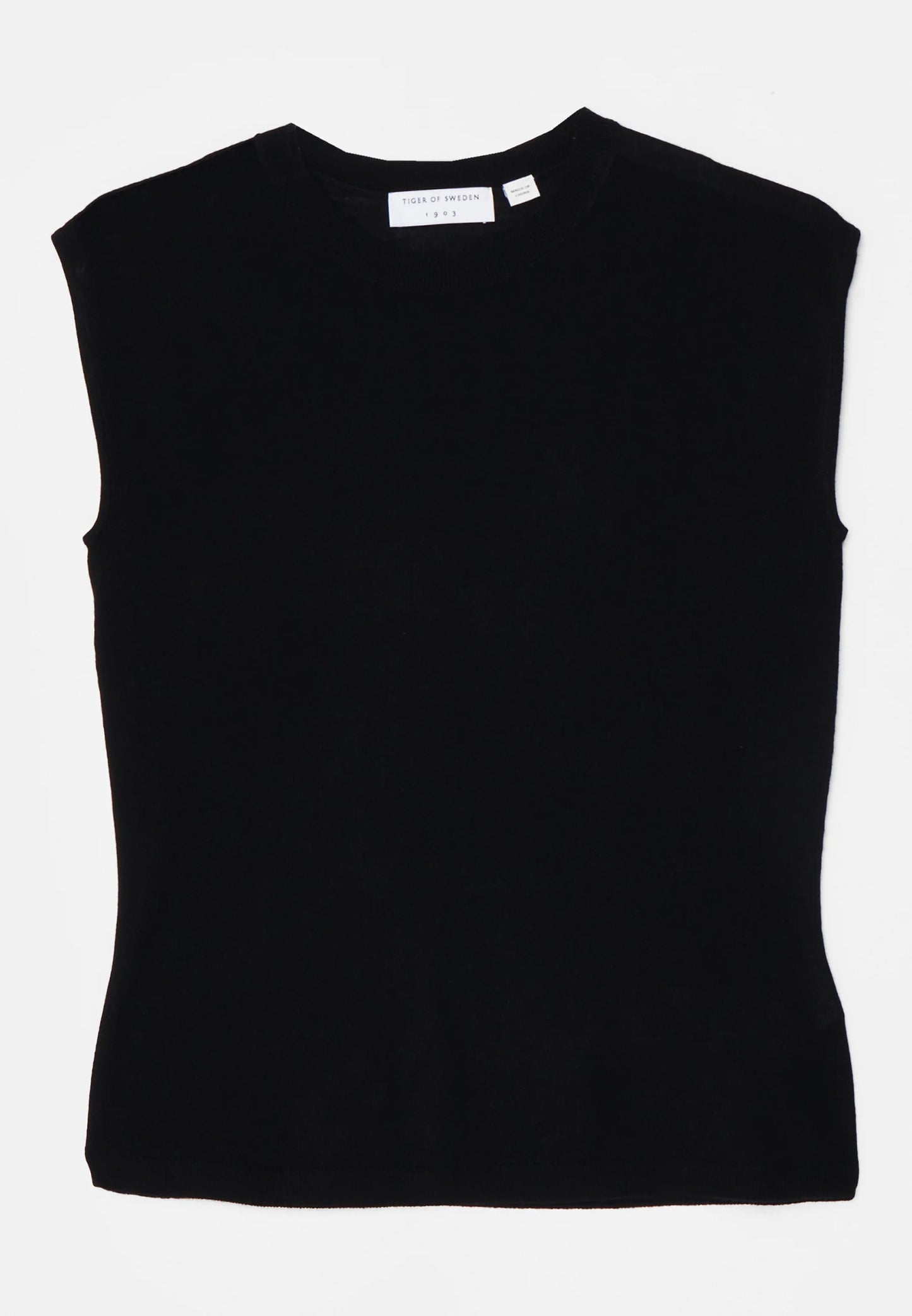 Tiger of Sweden | Haut sans manches en mérinos ''Mariso'' - Noir