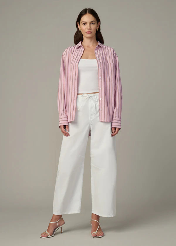 JOE'S | Chemise "The Boyfriend" Rose/ brun