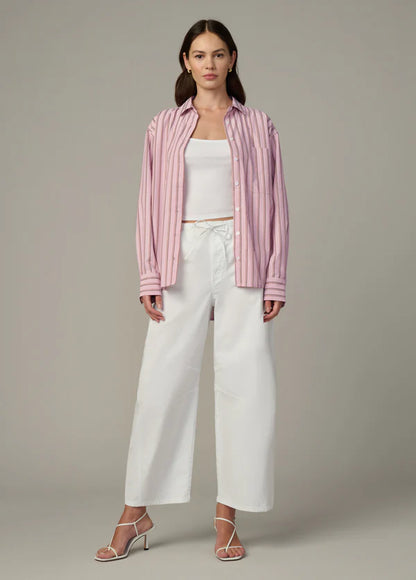 JOE'S | Chemise "The Boyfriend" Rose/ brun