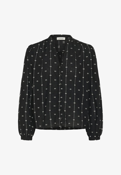 SOAKED IN LUXURY | Chemise 'Amelie'| Noir