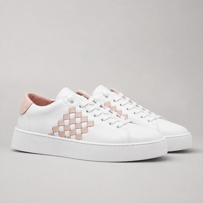 FABIANO RICCI |  Sneaker 'Damien' sans doublure  | Rose