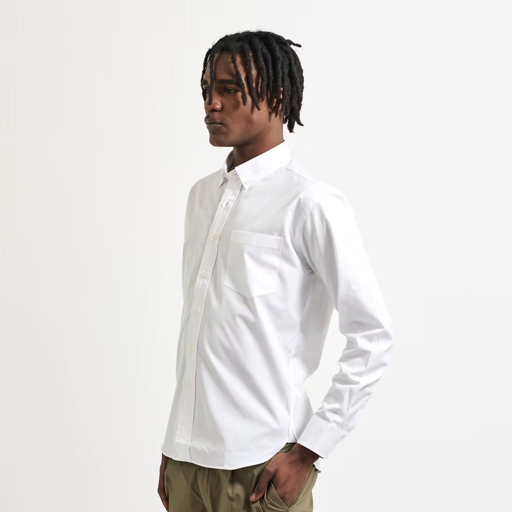 Kovalum | Chemise Oxford à boutons - Blanc