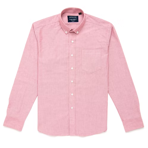 KOVALUM | Chemise oxford - Rouge
