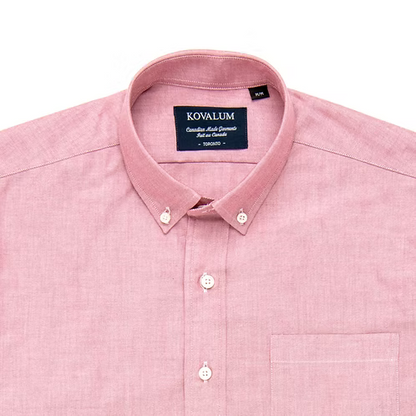 KOVALUM | Chemise oxford - Rouge