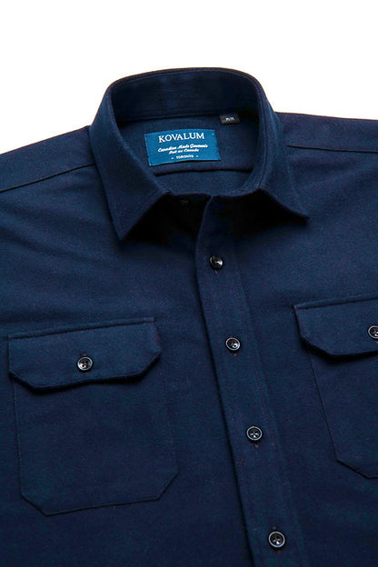 KOVALUM | Surchemise "Devon" - Bleu marine