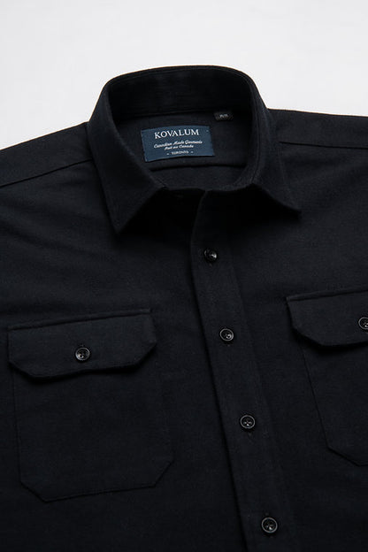 KOVALUM | Surchemise "Devon" - Noir
