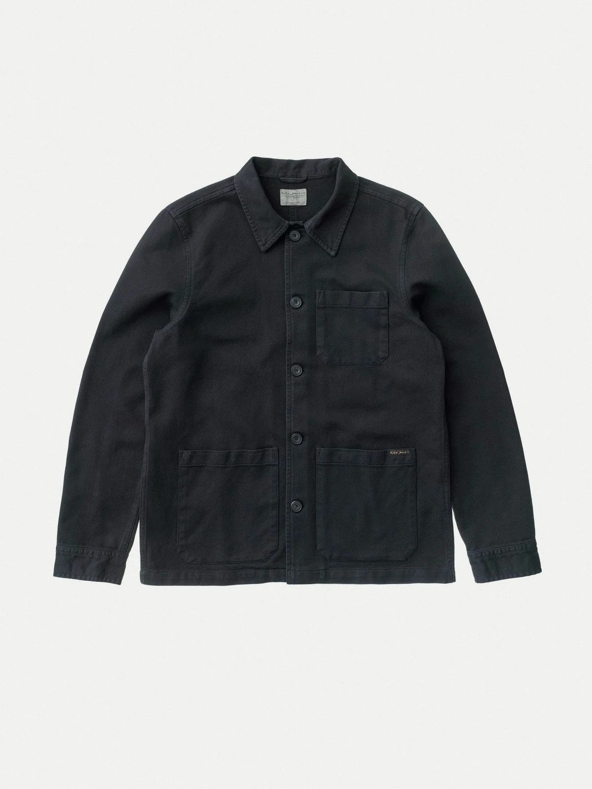 Nudie Jeans | La veste workwear en coton bio ''Barney ''- Noir